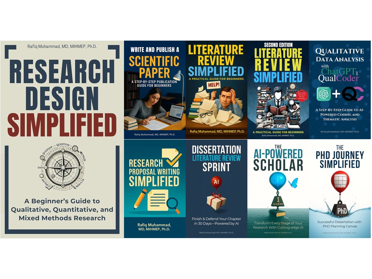 Covers from the Mastering Research series